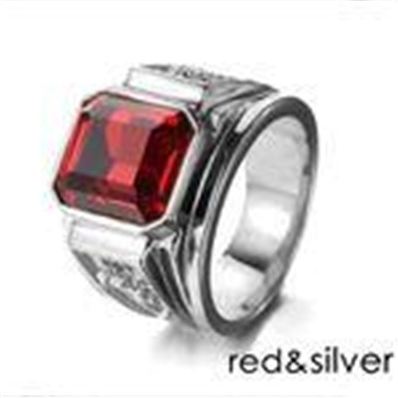 Fashion Rings Vintage Men's Emrald Rings