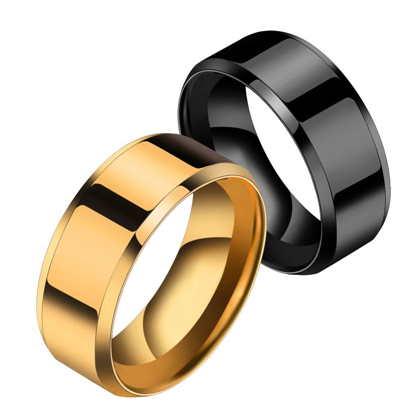 Rings for Men and Women 8mm and 6mm multiple color options available